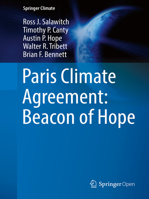 Title details for Paris Climate Agreement by Ross J. Salawitch - Available